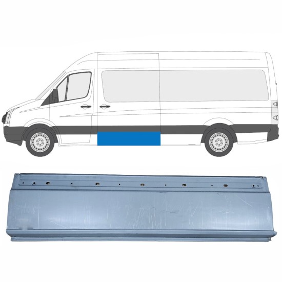 Reperaturka boku do Volkswagen Crafter 2005-2017 / Lewa 13502