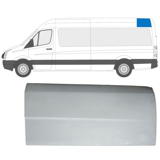 Reperaturka dachu do Volkswagen Crafter 2005-2017 / Lewa 13841