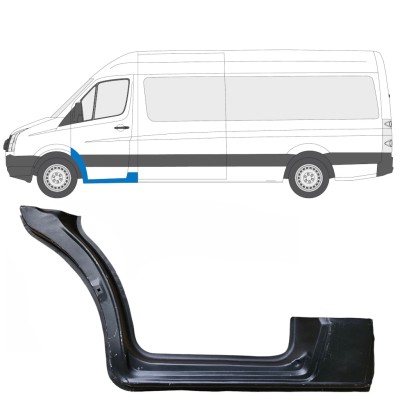 Reperaturka progu drzwi przednich do Volkswagen Crafter 2005-2017 / Lewa 13449