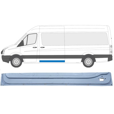 Reperaturka drzwi przesuwnych wewnętrzna do Volkswagen Crafter 2005-2017 / Lewa 15545