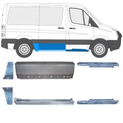Zestaw reperaturek do Volkswagen Crafter 2005-2017 / Lewa+Prawa / 15590