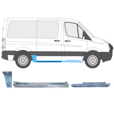 Zestaw reperaturek do Volkswagen Crafter 2005-2017 / Prawa / 15604