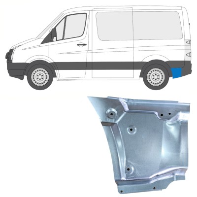 Reperaturka błotnika tylnego do Volkswagen Crafter 2005-2017 / Lewa 15512