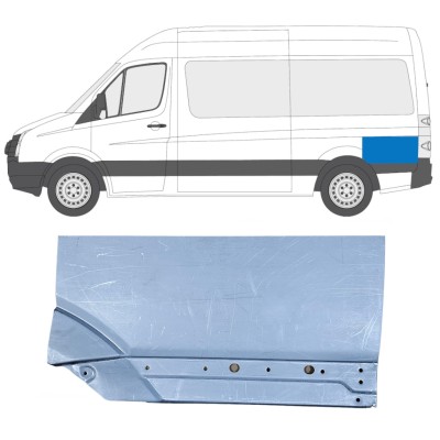 Reperaturka błotnika tylnego do Volkswagen Crafter 2005-2017 / Lewa 14202