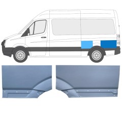 Reperaturka błotnika tylnego do Volkswagen Crafter 2005-2017 / Lewa / Zestaw 15517