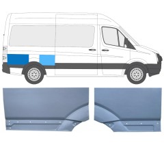 Reperaturka błotnika tylnego do Volkswagen Crafter 2005-2017 / Prawa / Zestaw 15522