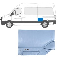 Reperaturka błotnika tylnego do Volkswagen Crafter 2005-2017 / Lewa 14200