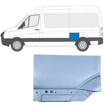 Reperaturka błotnika tylnego do Volkswagen Crafter 2005-2017 / Lewa 14200