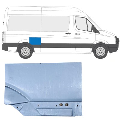 Reperaturka błotnika tylnego do Volkswagen Crafter 2005-2017 / Prawa 14199