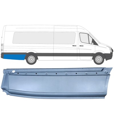 Reperaturka błotnika tylnego do Volkswagen Crafter 2005-2017 / Prawa 13512