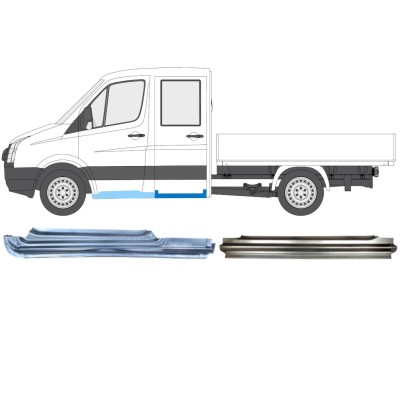 Zestaw reperaturek do Volkswagen Crafter 2005-2017 / Lewa / 15537