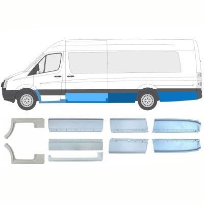 Zestaw reperaturek do Volkswagen Crafter 2005-2017 / Lewa+Prawa / 15540