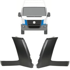 Listwa podreflektorowa do Volkswagen Crafter 2005-2011 / Lewa+Prawa / Zestaw 16856