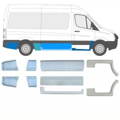 Zestaw reperaturek do Volkswagen Crafter 2005-2017 / Lewa+Prawa / 15541
