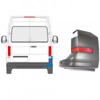 Narożnik zderzaka tylnego + odblaskowa lampa do Volkswagen Crafter 2017- / Prawa /  9991