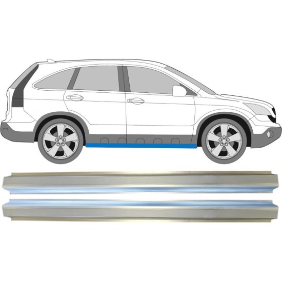 Reperaturka progu do Honda CR-V 2006-2011 / Lewa+Prawa / Zestaw 14771 Reperaturka progu do Honda CR-V 2006-2011 / Lewa+Prawa / Zestaw 14771