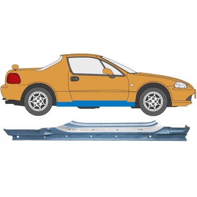 Pełny próg do Honda Civic Del Sol 1992-1998 / Prawa 6185