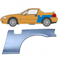 Reperaturka błotnika tylnego do Honda Civic CRX Del Sol 1992-1998 / Lewa 5645