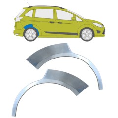 Reperaturka błotnika tylnego do Ford C-Max 2010-2019 Grand / Lewa+Prawa / Zestaw 15875