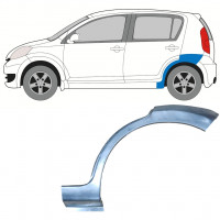 Reperaturka błotnika tylnego do Daihatsu Sirion 2005-2010 / Lewa 8133