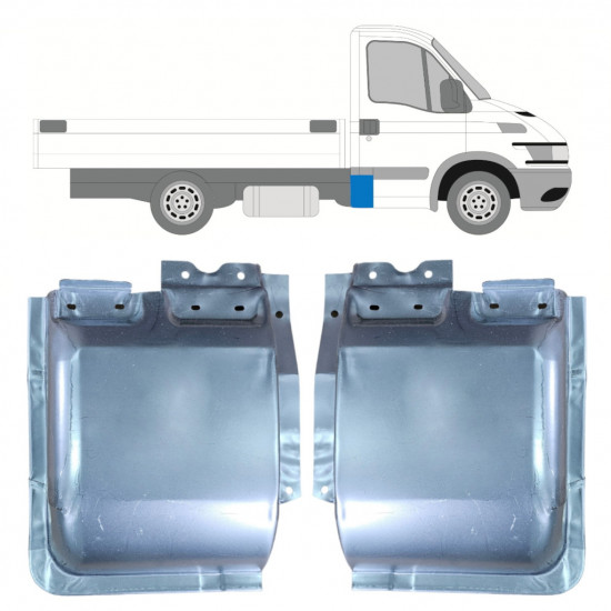 Reperaturka narożnika tylnego do Iveco Daily 2000-2012 / Lewa+Prawa / Zestaw 10051