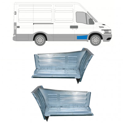 Reperaturka stopnia przedniego do Iveco Daily 1999-2006 / Lewa+Prawa / Zestaw 10607