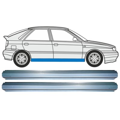 Reperaturka progu do Lancia Delta 1993-1999 / Lewa+Prawa / Zestaw 15217