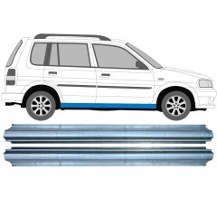 Reperaturka progu do Mazda Demio 1996-2001 / Lewa+Prawa / Zestaw 16288