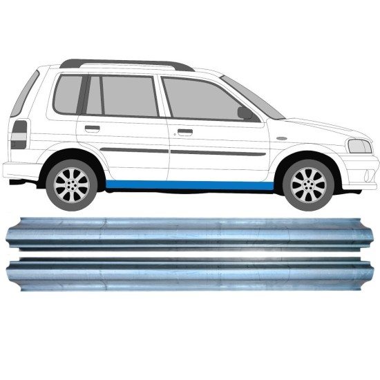 Reperaturka progu do Mazda Demio 1996-2001 / Lewa+Prawa / Zestaw 16288
