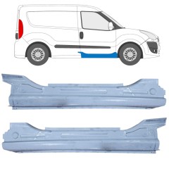 Reperaturka progu do Opel Combo D 2011-2018 / Lewa+Prawa / Zestaw 14362