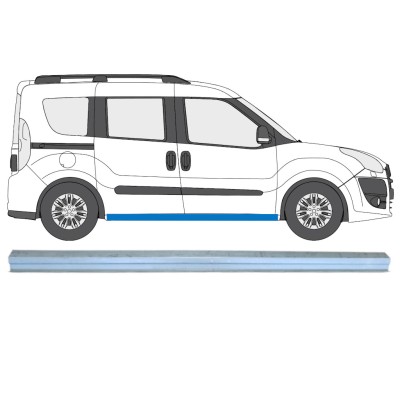 Reperaturka progu do Fiat Doblo 2010-2022 / Lewa = Prawa (symetryczny) 15357