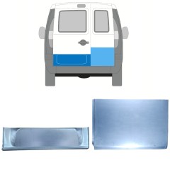 Reperaturka drzwi tylnych do Fiat Doblo 2001-2010 / Lewa+Prawa / Zestaw 11807