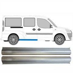 Reperaturka progu tylna do Fiat Doblo 2001-2010 / Lewa+Prawa / Zestaw 14624