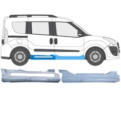 Reperaturka progu do Opel Combo D 2011-2018 / Prawa / Zestaw 14367