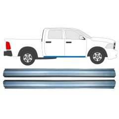 Reperaturka progu część dolna do Dodge RAM 2008-2013 / Lewa = Prawa (symetryczny) / Zestaw 12792