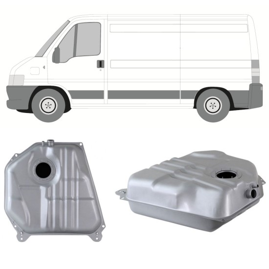 Zbiornik paliwa do Fiat Ducato 2002-2006 11071