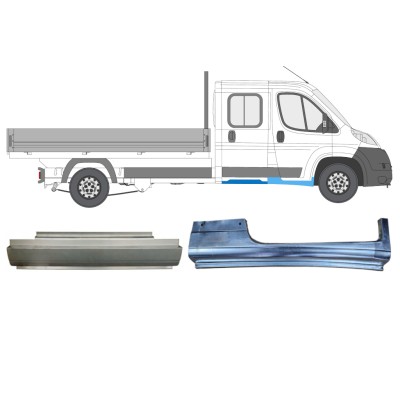 Zestaw reperaturek do Fiat Ducato 2006-2014 / Prawa / Podwójna kabina / 14794