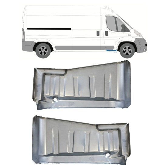 Reperaturka stopnia do Fiat Ducato 2006-2014 / Lewa+Prawa / Zestaw 15061 Reperaturka stopnia do Fiat Ducato 2006-2014 / Lewa+Prawa / Zestaw 15061