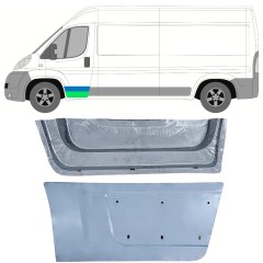 Reperaturka drzwi przednich wewnętrzna + zewnętrzna do Citroen Jumper 2006-2025 / Lewa / Zestaw 15403
