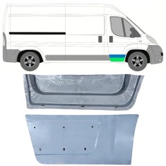 Reperaturka drzwi przednich wewnętrzna + zewnętrzna do Peugeot Boxer 2006-2025 / Prawa / Zestaw 15476