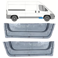 Reperaturka drzwi przednich wewnętrzna do Citroen Jumper 2006-2025 / Lewa+Prawa / Zestaw 14328