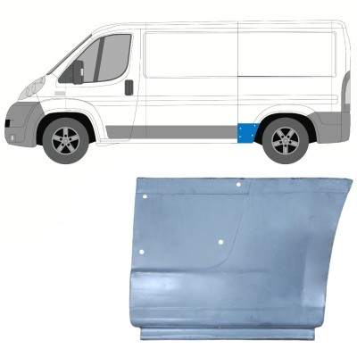 Reperaturka błotnika tylnego do Fiat Ducato 2006-2014 / Lewa 15112