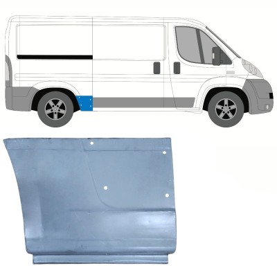 Reperaturka błotnika tylnego do Fiat Ducato 2006-2014 / Prawa 15111