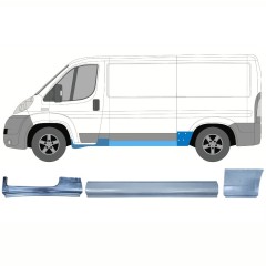 Zestaw reperaturek do Citroen Jumper 2006-2025 / Lewa / 14338