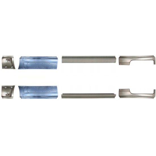 Reperaturka progu do Fiat Ducato 2006-2026 / Lewa+Prawa / Zestaw 10887