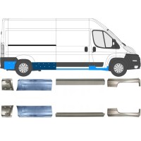 Reperaturka progu do Fiat Ducato 2006-2026 / Lewa+Prawa / Zestaw 10887