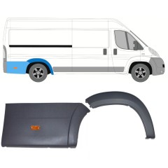 Listwa boczna błotnika tylnego z lampą do Peugeot Boxer 2006-2014 / Prawa / Zestaw 14467
