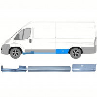 Zestaw reperaturek do Fiat Ducato 2006- / LWB / Lewa /  12423