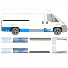 Reperaturka progu do Citroen Jumper 2006-2026 / Lewa+Prawa / Zestaw 14165