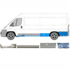 Zestaw reperaturek do Citroen Jumper 2006-2026 / Lewa 16795
